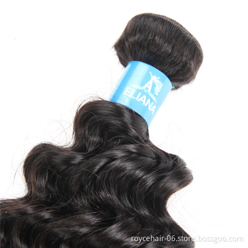China Suppliers Sell 100% Unprocessed Virgin Remy Hair Extension Human Hair Indian Deep Wave